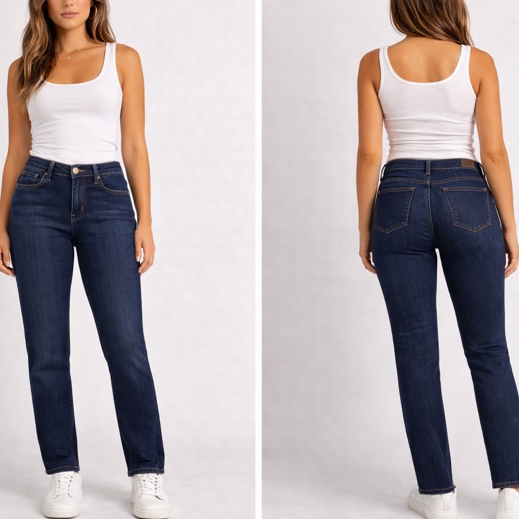 J Brand StraightLeg Jeans In Dark Indigo